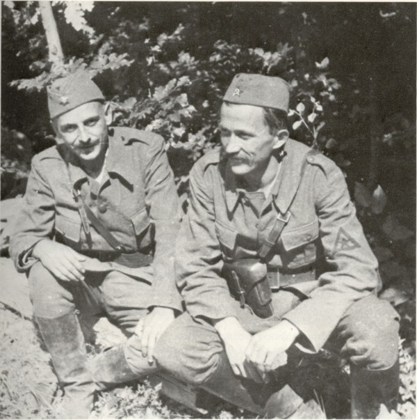 Koča Popović i Danilo Lekić